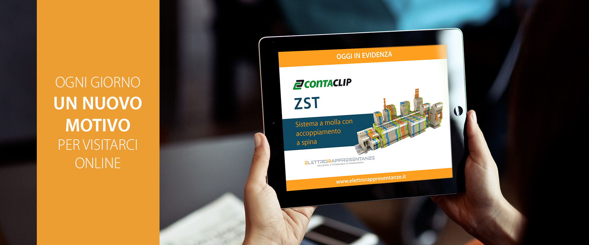 Sistema a molla con accoppiamento a spina ZST Banner