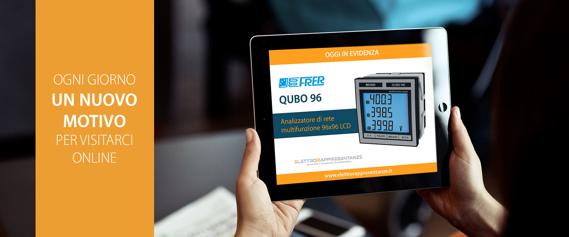 Qubo 96 banner oggi in evidenza