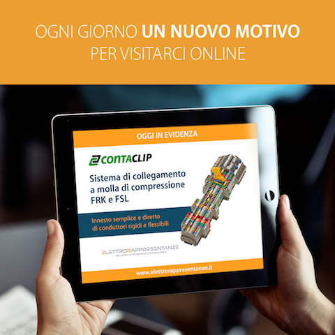 Morsetti a molla di compressione FRK e FSL innesto rapido Banner mobile