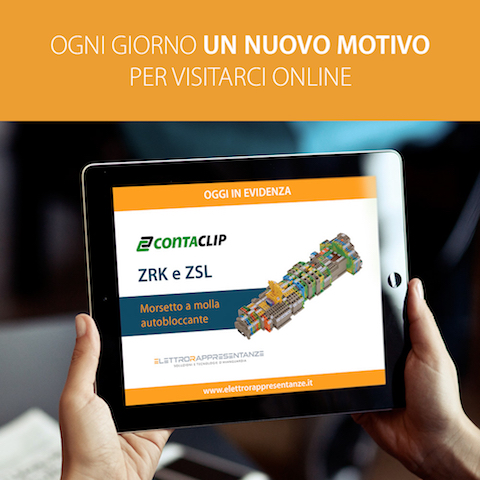 Morsetti molla autobloccante Banner mobile