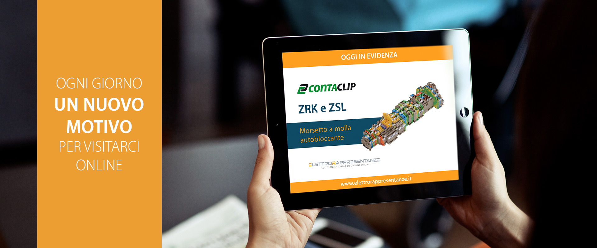 Morsetti molla autobloccante Banner