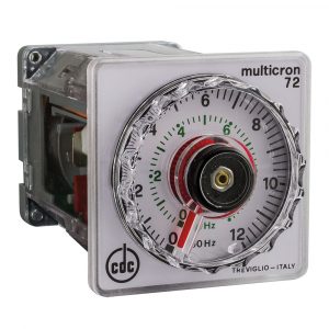 ELETTROMECCANICA CDC: 1400 Timer elettromeccanico con indice mobile, multiscala