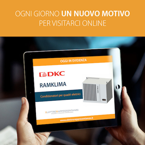 Banner prodotto mobile RAM klima condizionatori per quadri elettrici da tetto