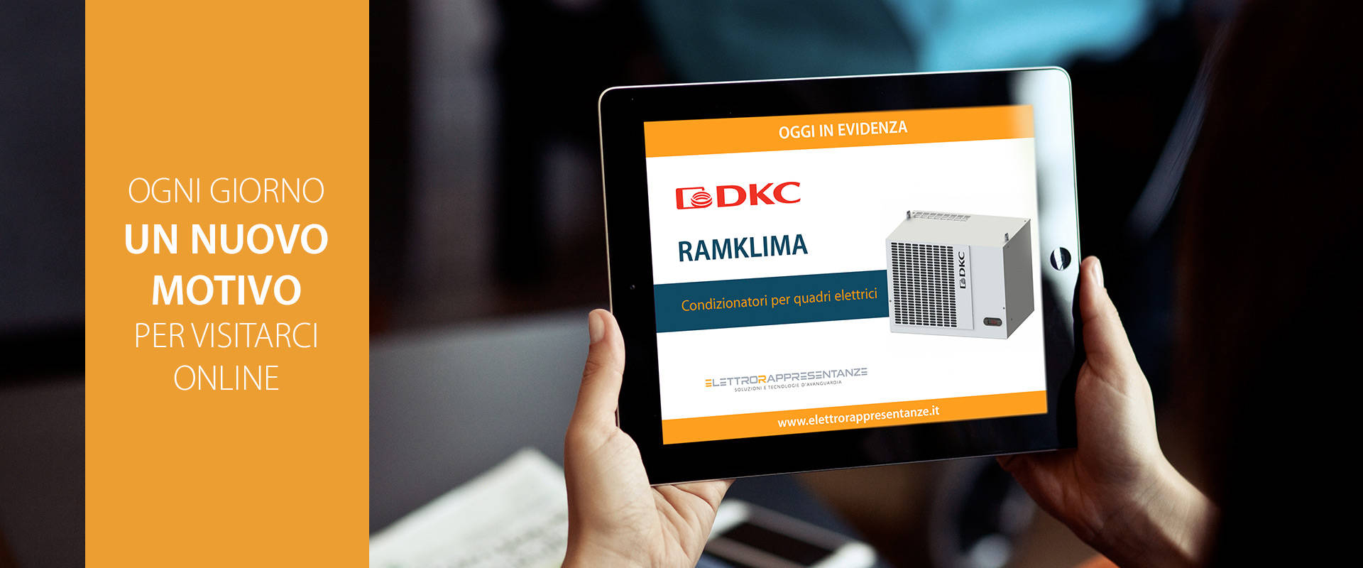 Banner prodotto RAM klima condizionatori per quadri elettrici da tetto