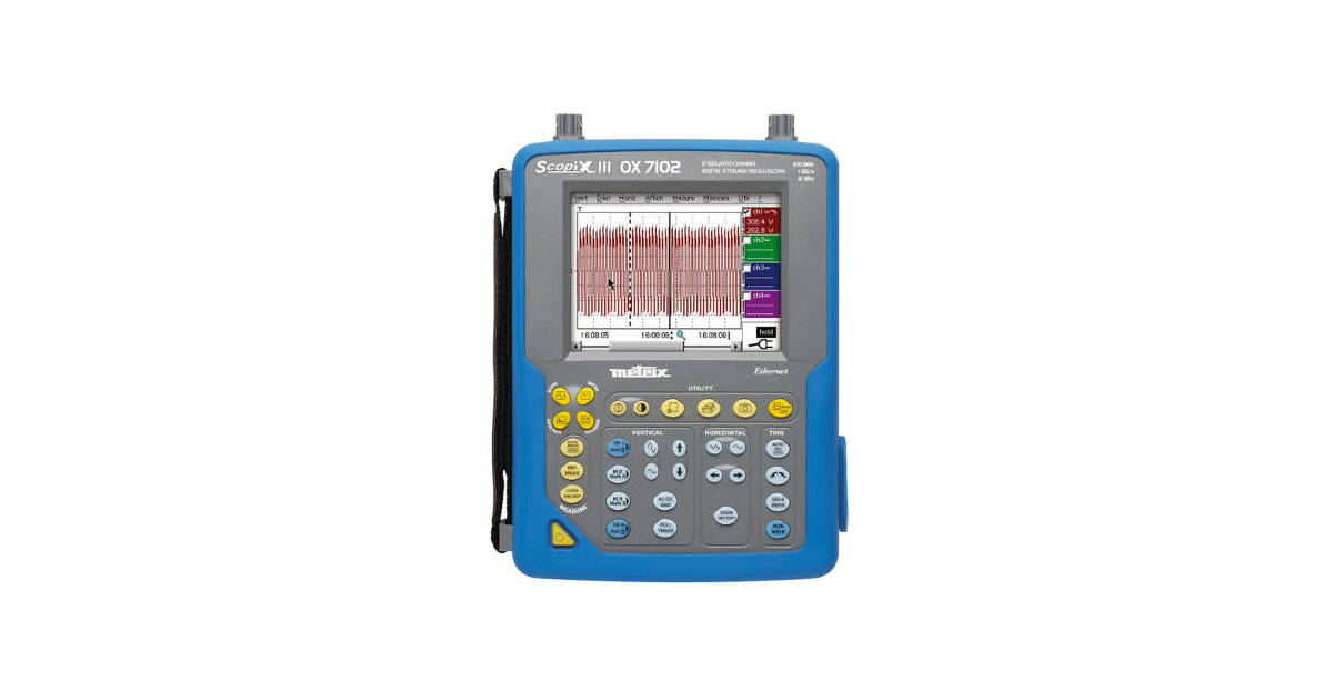 Oscilloscopio digitale portatile OX7102C - Elettrorappresentanze